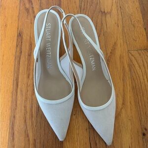 Stuart Weitzman Pointed Slingback Heels